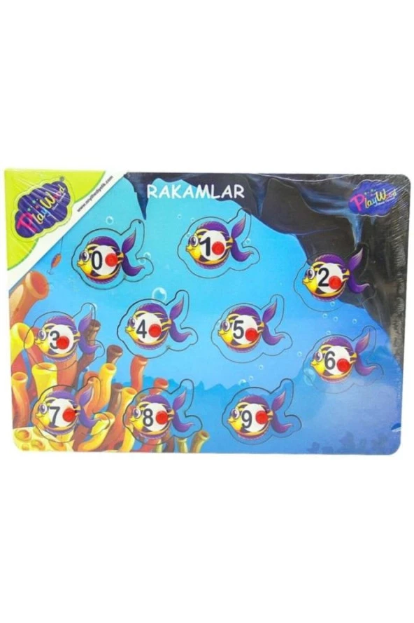 Play Wood Ahşap Tutmalı Rakamlar ONY-161 ürün görseli 1