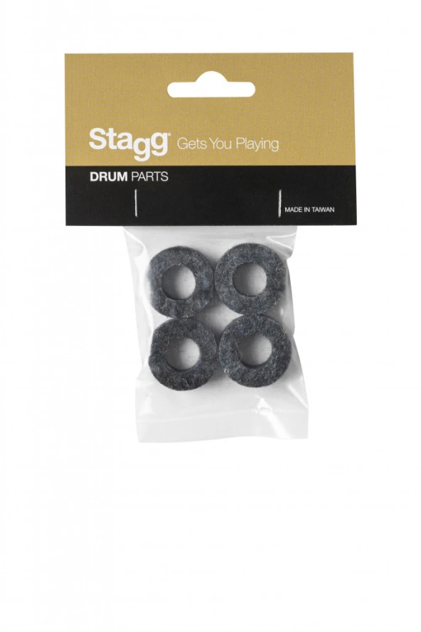 HİHAT İÇİN KAVRAMA KEÇESİ 4'LÜ STAGG SPRF2−4 ürün görseli 1