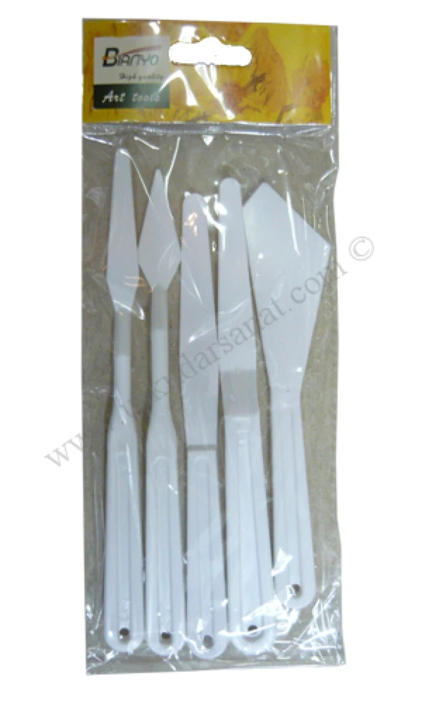 Plastik Spatül Set 5'li ürün görseli 1