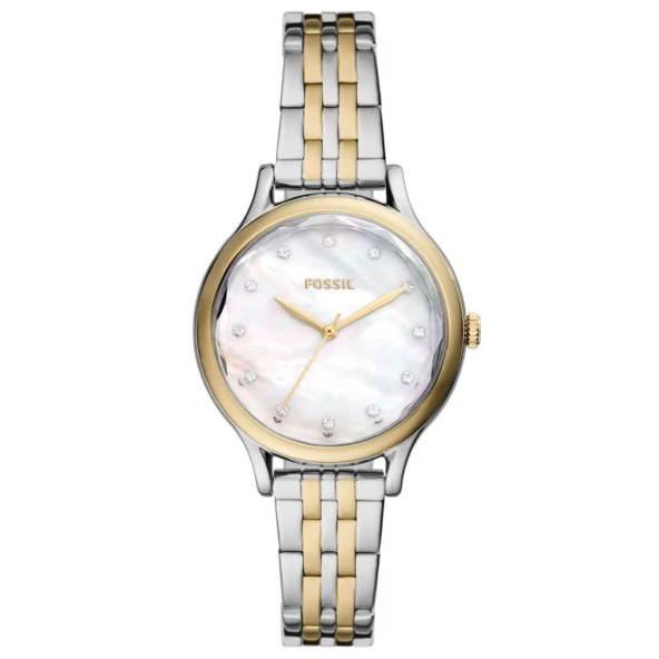 FOSSIL FBQ3864 ALTIN KAPLAMA KADIN KOL SAATİ ürün görseli 1