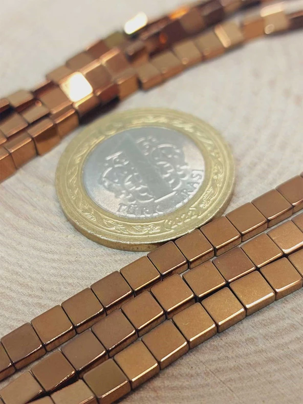 Hematit Taşı Dizi 4*2mm (49630) - Resim 2
