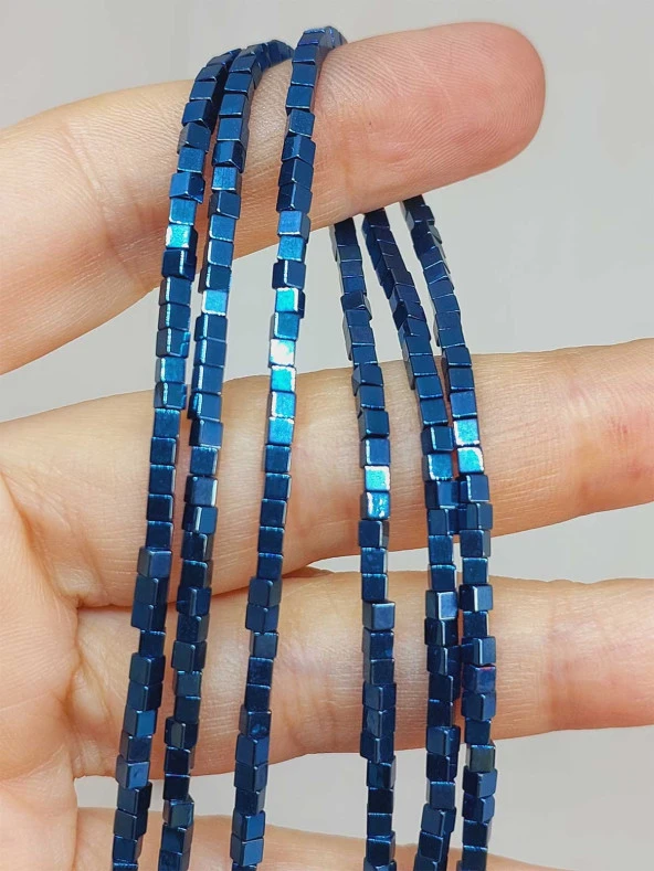 Hematit Taşı Dizi 2*2mm (49648) ürün görseli 1