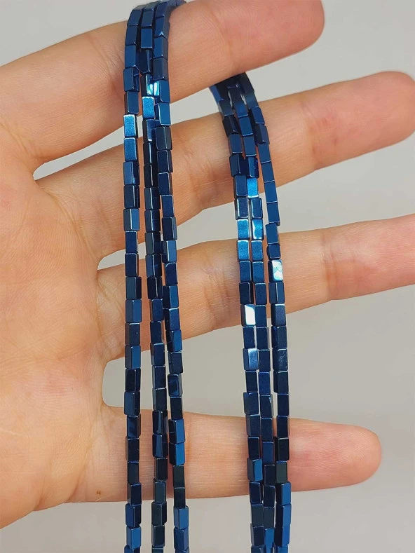 Hematit Taşı Dizi 2*4mm (49660) ürün görseli 1