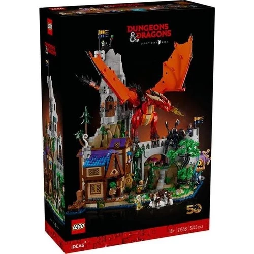 LEGO Ideas 21348 Dungeons & Dragons: Kırmızı Ejderhanın Hikayesi (3745 Parça) ürün görseli 1