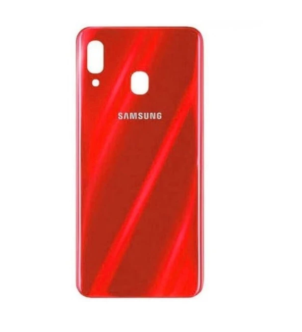 Samsung A20 - A205 Arka Kapak Batarya Pil Kapağı (Kırmızı) ürün görseli 1