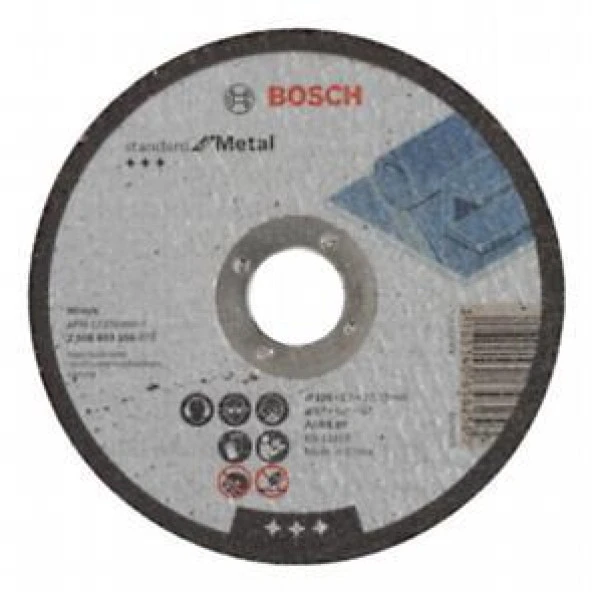 Bosch Metal Kesme 125x2.5 MM Standart 2.608.603.166 ürün görseli 1
