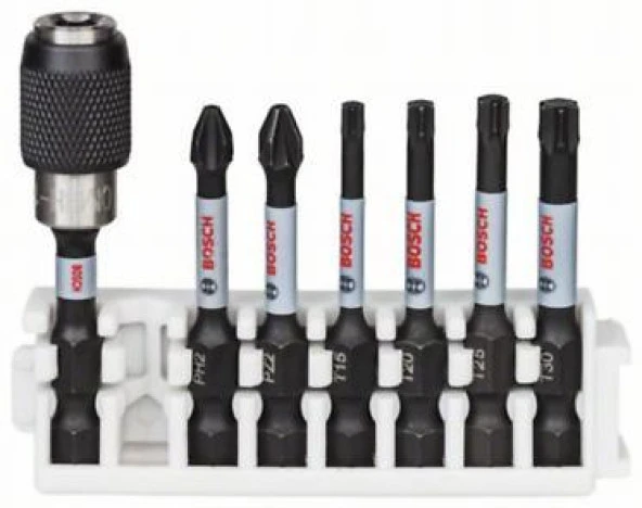 BOSCH ImpactC Vidalama Ucu HT+PH/PZ/T*50mm 7li 2.608.522.327 ürün görseli 1