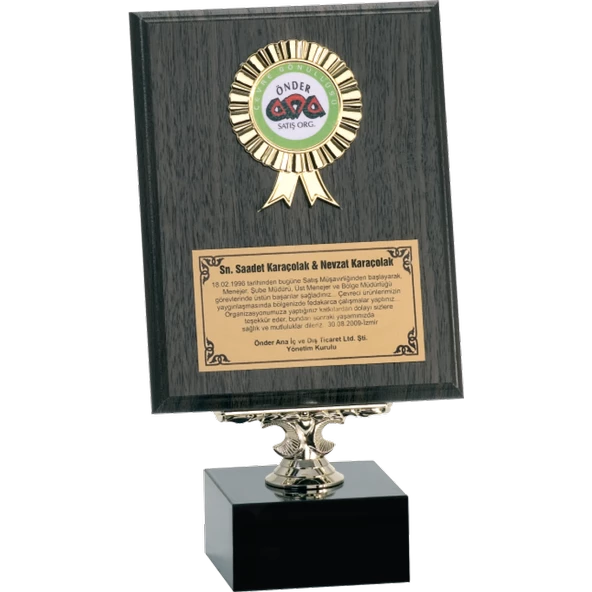 ODAK KUPA - Ahşap Plaketler - PL-006 A - 18x24 cm ürün görseli 1