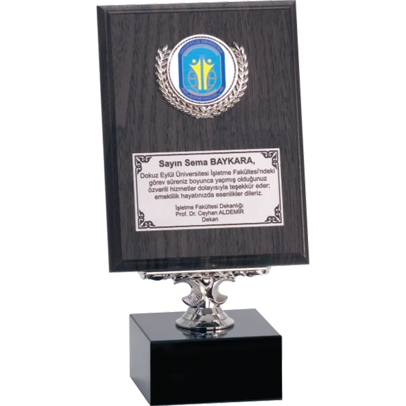 ODAK KUPA - Ahşap Plaketler - PL-004 A - 15x20 cm ürün görseli 1