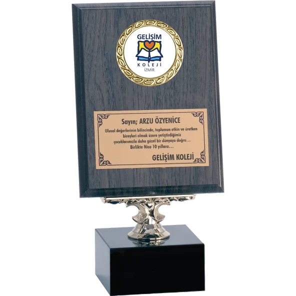 ODAK KUPA - Ahşap Plaketler - PL-002 A - 15x20 cm ürün görseli 1