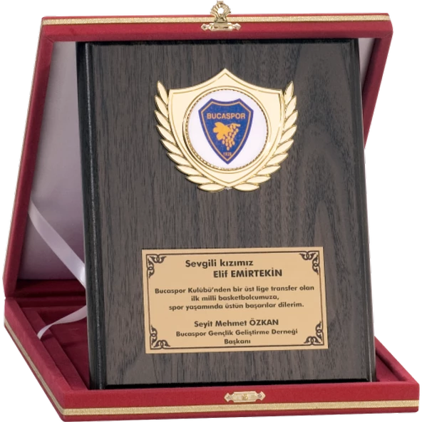 ODAK KUPA - Ahşap Plaketler - PL-009 A - 18x24 cm ürün görseli 1