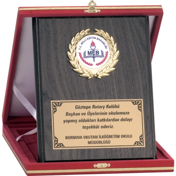 ODAK KUPA - Ahşap Plaketler - PL-013 A - 18x24 cm ürün görseli 1