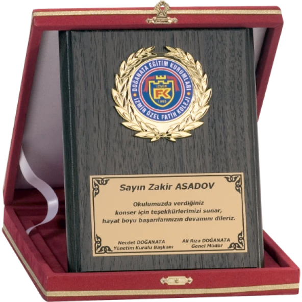 ODAK KUPA - Ahşap Plaketler - PL-013 B - 15x20 cm ürün görseli 1