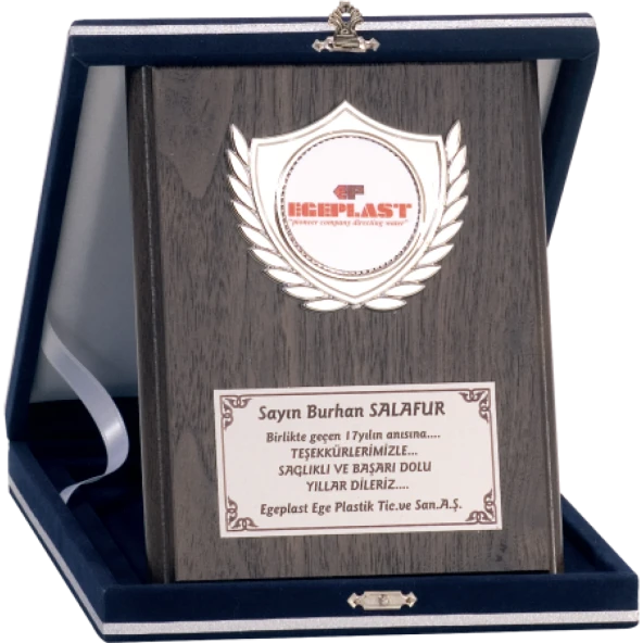 ODAK KUPA - Ahşap Plaketler - PL-011 B - 15x20 cm ürün görseli 1