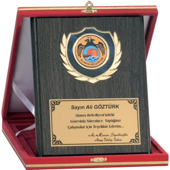 ODAK KUPA - Ahşap Plaketler - PL-016 A - 18x24 cm ürün görseli 1