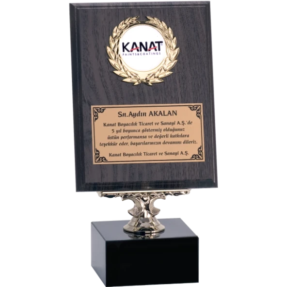 ODAK KUPA - Ahşap Plaketler - PL-014 B - 15x20 cm ürün görseli 1