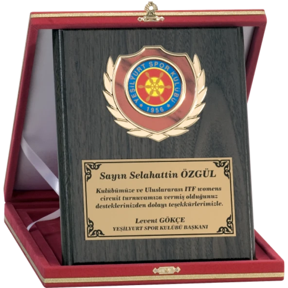 ODAK KUPA - Ahşap Plaketler - PL-016 B - 18x24 cm ürün görseli 1