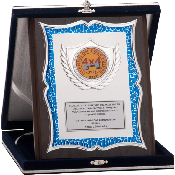 ODAK KUPA - Ahşap Plaketler - PL-033 A - 18x24 cm ürün görseli 1