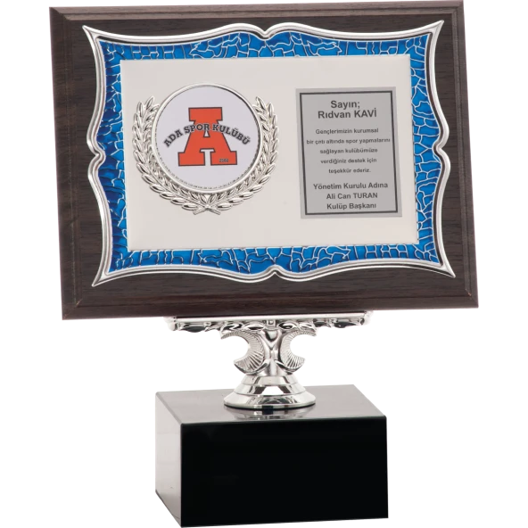 ODAK KUPA - Ahşap Plaketler - PL-036 B - 15x20 cm ürün görseli 1