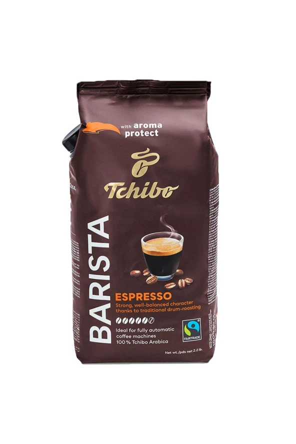 Tchibo Barista Espresso Çekirdek Kahve 1 kg ürün görseli 1
