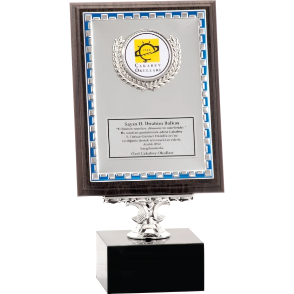 ODAK KUPA - Ahşap Plaketler - PL-050 B - 15x20 cm ürün görseli 1