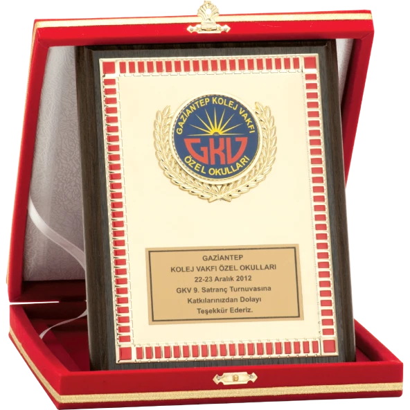 ODAK KUPA - Ahşap Plaketler - PL-053 B - 15x20 cm ürün görseli 1