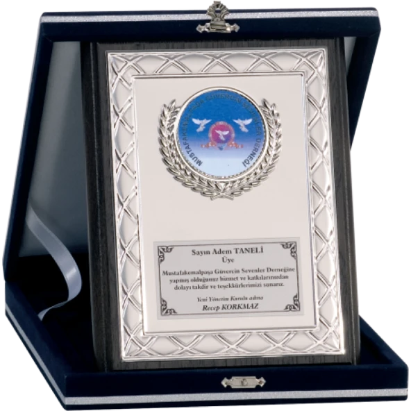 ODAK KUPA - Ahşap Plaketler - PL-061 B - 15x20 cm ürün görseli 1