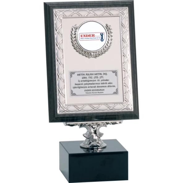ODAK KUPA - Ahşap Plaketler - PL-062 B - 15x20 cm ürün görseli 1