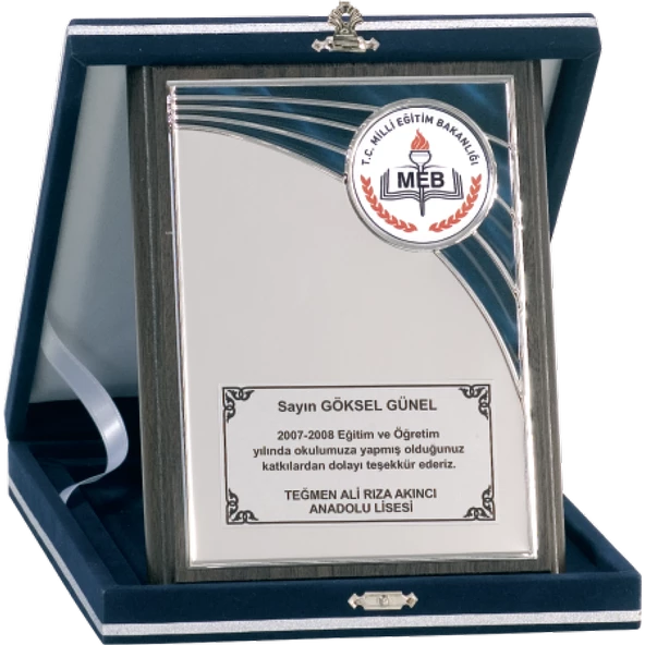 ODAK KUPA - Ahşap Plaketler - PL-077 B - 15x20 cm ürün görseli 1