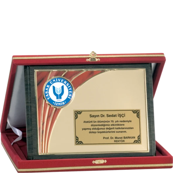 ODAK KUPA - Ahşap Plaketler - PL-075 A - 18x24 cm ürün görseli 1