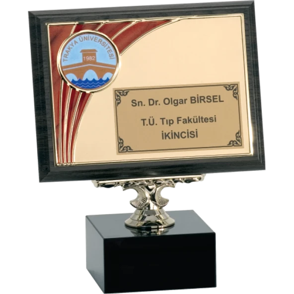 ODAK KUPA - Ahşap Plaketler - PL-076 B - 15x20 cm ürün görseli 1