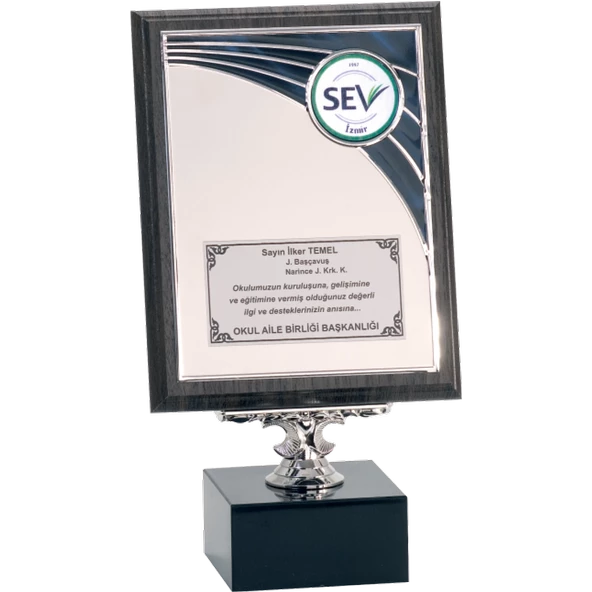 ODAK KUPA - Ahşap Plaketler - PL-078 A - 18x24 cm ürün görseli 1