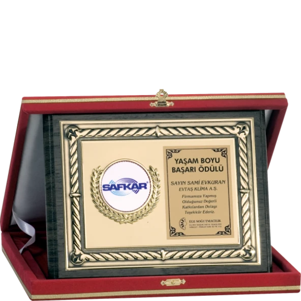 ODAK KUPA - Ahşap Plaketler - PL-083 A - 18x24 cm ürün görseli 1