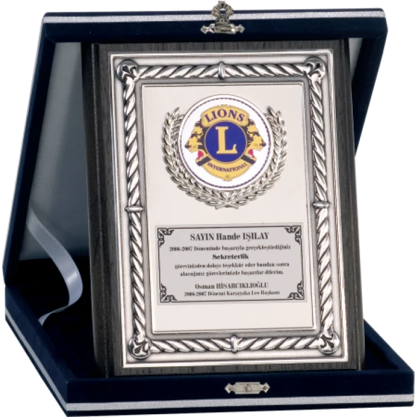 ODAK KUPA - Ahşap Plaketler - PL-085 B - 15x20 cm ürün görseli 1