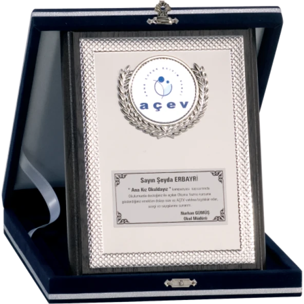 ODAK KUPA - Ahşap Plaketler - PL-089 B - 15x20 cm ürün görseli 1