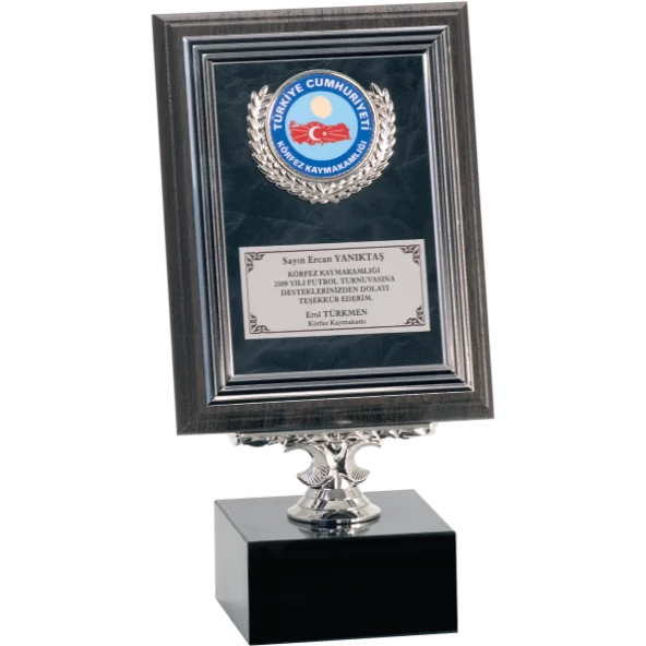 ODAK KUPA - Ahşap Plaketler - PL-110 B - 15x20 cm ürün görseli 1