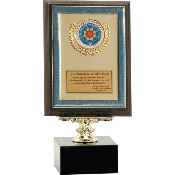 ODAK KUPA - Ahşap Plaketler - PL-122 A - 15x20 cm ürün görseli 1