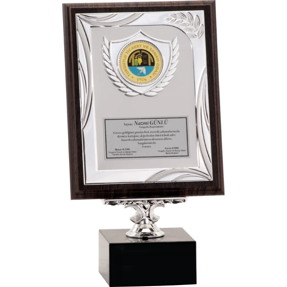 ODAK KUPA - Ahşap Plaketler - PL-124 A - 18x24 cm ürün görseli 1