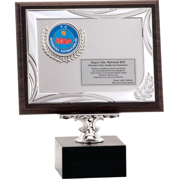 ODAK KUPA - Ahşap Plaketler - PL-124 B - 18x24 cm ürün görseli 1