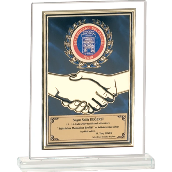 ODAK KUPA - Cam Plaketler - CM-094 A - 18x21 cm ürün görseli 1