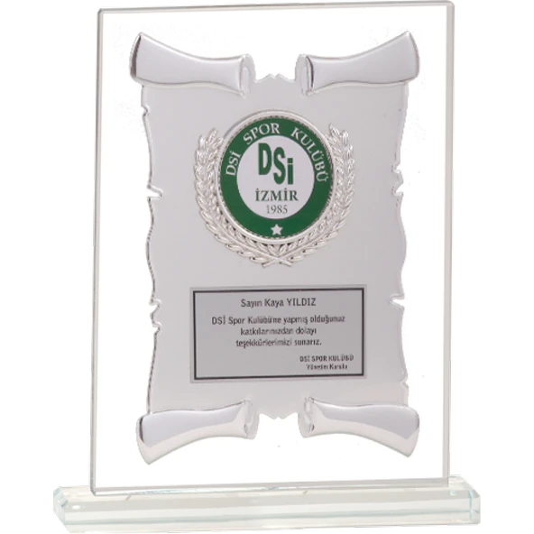 ODAK KUPA - Cam Plaketler - CM-085 B - 18x21 cm ürün görseli 1