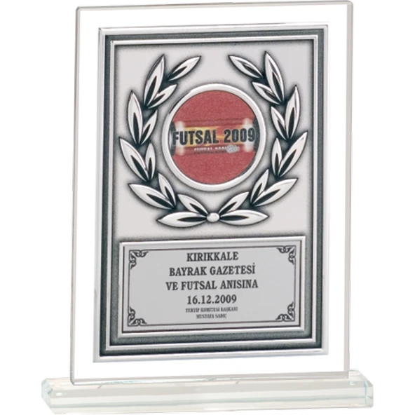 ODAK KUPA - Cam Plaketler - CM-091 B - 18x21 cm ürün görseli 1
