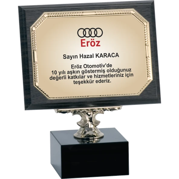 ODAK KUPA - Ahşap Plaketler - PL-044-M A - 18x24 cm ürün görseli 1