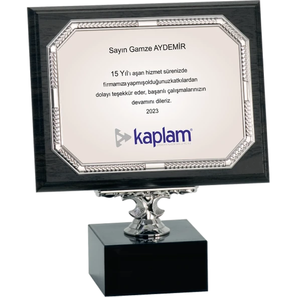 ODAK KUPA - Ahşap Plaketler - PL-048-M A - 18x24 cm ürün görseli 1