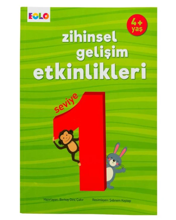 Zihinsel Gelişim Etkinlikleri Seviye 1- 4+YAŞ ürün görseli 1