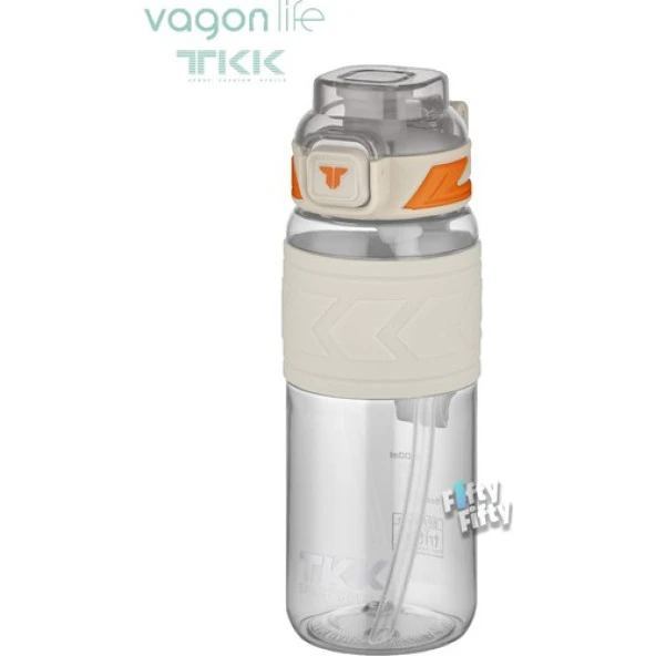 Tkk Su Matarası 600 Ml Beyaz Tk019 ürün görseli 1