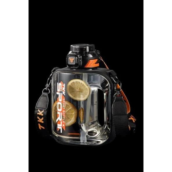 Vagon Tkk Sporcu Matarası 1000 ml Black ürün görseli 1