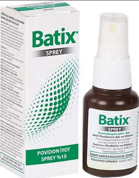 Batix Antiseptik Çözelti Sprey 100 ml ürün görseli 1