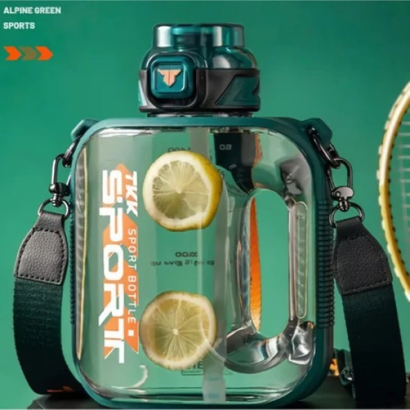 Vagon Tkk Sporcu Matarası 1000 ml Yeşil ürün görseli 1