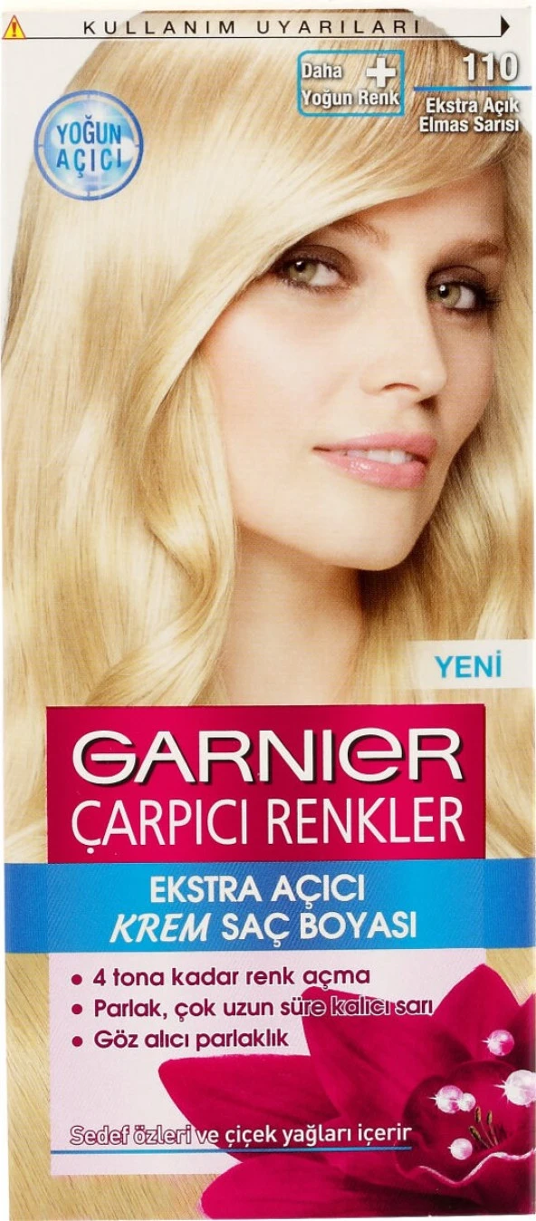 Garnier Çarpıcı Renkler 110 Ekstra Açık Elmas Sarısı ürün görseli 1